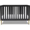 imageDelta Children Hendrix 4in1 Convertible Crib Midnight GreyBronzeMidnight GreyBronze