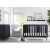 imageDelta Children Hendrix 4in1 Convertible Crib Midnight GreyBronzeMidnight GreyBronze