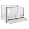 imageDelta Children Mercer 6in1 Convertible Crib with Storage Trundle Greenguard Gold Certified GreyBianca WhiteGrey