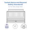 imageDelta Children Mercer 6in1 Convertible Crib with Storage Trundle Greenguard Gold Certified GreyBianca WhiteGrey