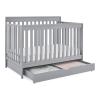 imageDelta Children Mercer 6in1 Convertible Crib with Storage Trundle Greenguard Gold Certified GreyGrey