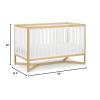 imageDelta Children Tribeca 4in1 Baby Convertible Crib Bianca WhiteNaturalBianca WhiteNatural