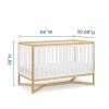 imageDelta Children Tribeca 4in1 Baby Convertible Crib Bianca WhiteNaturalBianca WhiteNatural