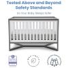 imageDelta Children Tribeca 4in1 Baby Convertible Crib Bianca WhiteNaturalWhiteGrey