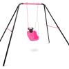 imageNick Jr PAW Patrol 2in1 Outdoor Swing by Delta Children  for Babies and Toddlers  Full Bucket SeatMinnie Mouse