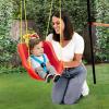 imageNick Jr PAW Patrol 2in1 Outdoor Swing by Delta Children  for Babies and Toddlers  Full Bucket SeatPaw Patrol