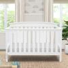 imageDelta Children Gateway 4in1 Convertible Crib  Greenguard Gold Certified GreyWhite 100