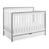 imageDelta Children Mercer 6in1 Convertible Crib with Storage Trundle Greenguard Gold Certified GreyBianca WhiteGrey