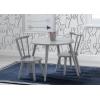 imageDelta Children Homestead Kids Table ampamp 2 Chairs Set  Ideal for Arts ampamp Crafts Greenguard Gold Certified GreyGrey