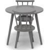 imageDelta Children Homestead Kids Table ampamp 2 Chairs Set  Ideal for Arts ampamp Crafts Greenguard Gold Certified GreyGrey