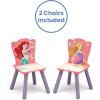 imageDelta Children Kids Table and Chair Set with Storage 2 Chairs Included  Ideal for Arts ampamp Crafts Snack Time Homeschooling Homework ampamp More Disney PrincessDisney Princess