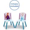 imageDelta Children Kids Table and Chair Set with Storage 2 Chairs Included  Ideal for Arts ampamp Crafts Snack Time Homeschooling Homework ampamp More Disney PrincessDisney Frozen Ii