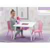 imageDelta Children Kids Table and Chair Set with Storage 2 Chairs Included GreyBlueWhitePink