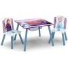 imageDelta Children Kids Table and Chair Set with Storage 2 Chairs Included  Ideal for Arts ampamp Crafts Snack Time Homeschooling Homework ampamp More Disney PrincessDisney Frozen Ii