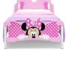 imageDelta Children Mickey Mouse 3D Toddler Bed BlueMinnie Mouse