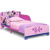 imageDelta Children  Disney Minnie Mouse Wood and Metal Toddler Bed PinkMinnie Mouse
