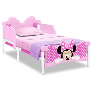 imageDelta Children Mickey Mouse 3D Toddler Bed BlueMinnie Mouse