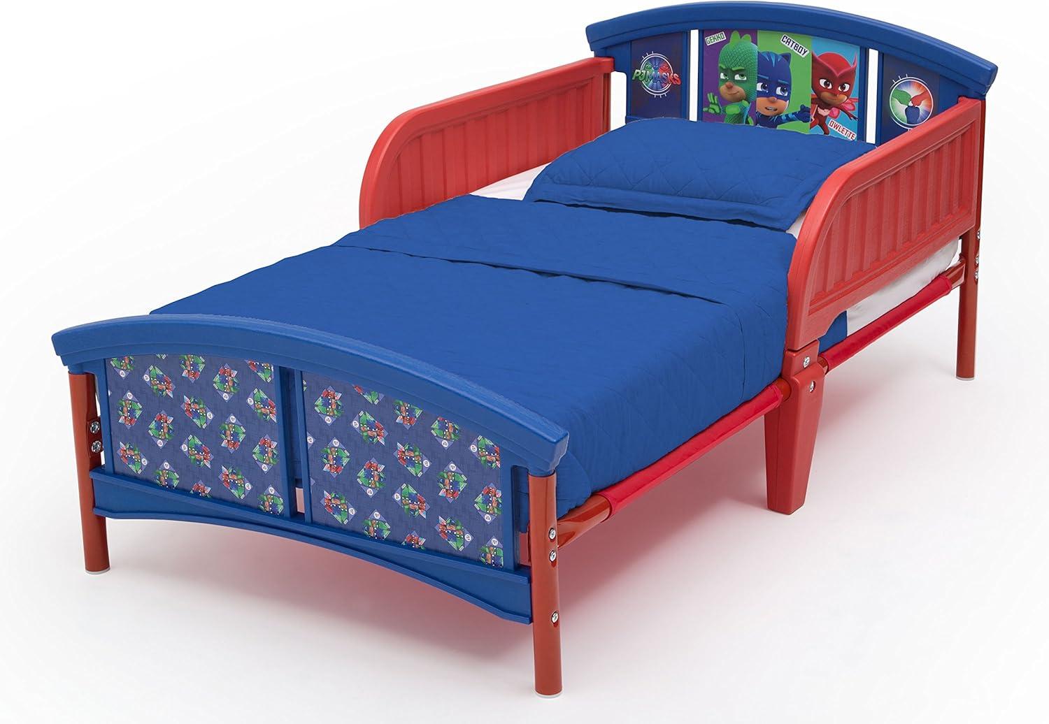 imageDelta Children Plastic Toddler Bed BlueyPj Masks
