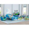imageDelta Children Plastic Toddler Bed BlueyCocomelon