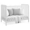 imageDelta Children Saint 4in1 Convertible Crib  Greenguard Gold Certified Bianca WhiteBianca White