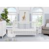 imageDelta Children Saint 4in1 Convertible Crib  Greenguard Gold Certified Bianca WhiteBianca White