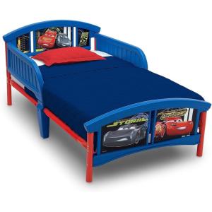 imageDelta Children Plastic Toddler Bed BlueyDisneyPixar Cars