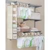 imageDelta Children Nursery Storage 48 Piece Set  Easy StorageOrganization Solution  Keeps Bedroom Nursery ampamp Closet Clean BeigeBeige
