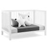 imageGAP babyGap Charlie 6in1 Convertible Crib  Greenguard Gold Certified Bianca WhiteBianca White