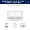 imageGAP babyGap Charlie 6in1 Convertible Crib  Greenguard Gold Certified Bianca WhiteBianca White