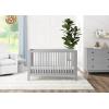 imageGAP babyGap Charlie 6in1 Convertible Crib  Greenguard Gold Certified Bianca WhiteGrey
