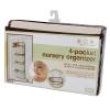 imageDelta Children 4 Pocket Over The Door Hanging Organizer Easy StorageOrganization Solution  Versatile and Accessible in Any Room in the House BeigeBeige