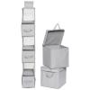 imageDelta Children Nursery Storage 48 Piece Set  Easy StorageOrganization Solution  Keeps Bedroom Nursery ampamp Closet Clean Dove Grey