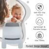 imageDelta Children Toddler Step Stool for Boys ampamp Girls  2 Pack  Ideal for Potty Training Bathroom Kitchen or Bedroom WhiteGrey
