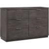 imageDelta Children Forever 6 Drawer Dresser Fully Assembled  Naturals Collection AcornRustic Grey