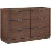 imageDelta Children Forever 6 Drawer Dresser Fully Assembled  Naturals Collection AcornTeak Brown