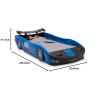 imageDelta Children Turbo Race Car Twin Bed BlackBlue
