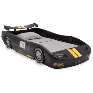 imageDelta Children Turbo Race Car Twin Bed BlackBlack