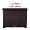 imageSerta 4 Drawer Dresser Dark Chocolate