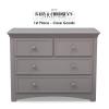 imageSerta 4 Drawer Dresser Greenguard Gold Certified Grey