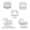 imageSerta Barrett 4in1 Convertible Baby Crib Bianca White