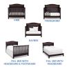 imageSerta Barrett 4in1 Convertible Baby Crib Dark Chocolate
