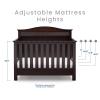 imageSerta Barrett 4in1 Convertible Baby Crib Dark Chocolate