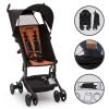 imageJeep Clutch Plus Travel Stroller with Reclining Seat by Delta Children BlackOrange