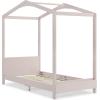 imageDelta Children Poppy House Wood Twin Bed Platform Bed  No Box Spring Needed Blush PinkBlush Pink