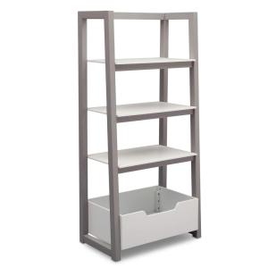 imageDelta Children Ladder Shelf WhiteGreyWhite  Grey