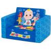 imageDelta Children CoComelon Cozee FlipOut Chair  2in1 Convertible Sofa to Lounger for Kids