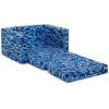 imageDelta Children Cozee Blue Camo Convertible Foam Chair to Lounger for KidsBlue Camo