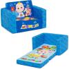 imageDelta Children CoComelon Cozee FlipOut Chair  2in1 Convertible Sofa to Lounger for Kids
