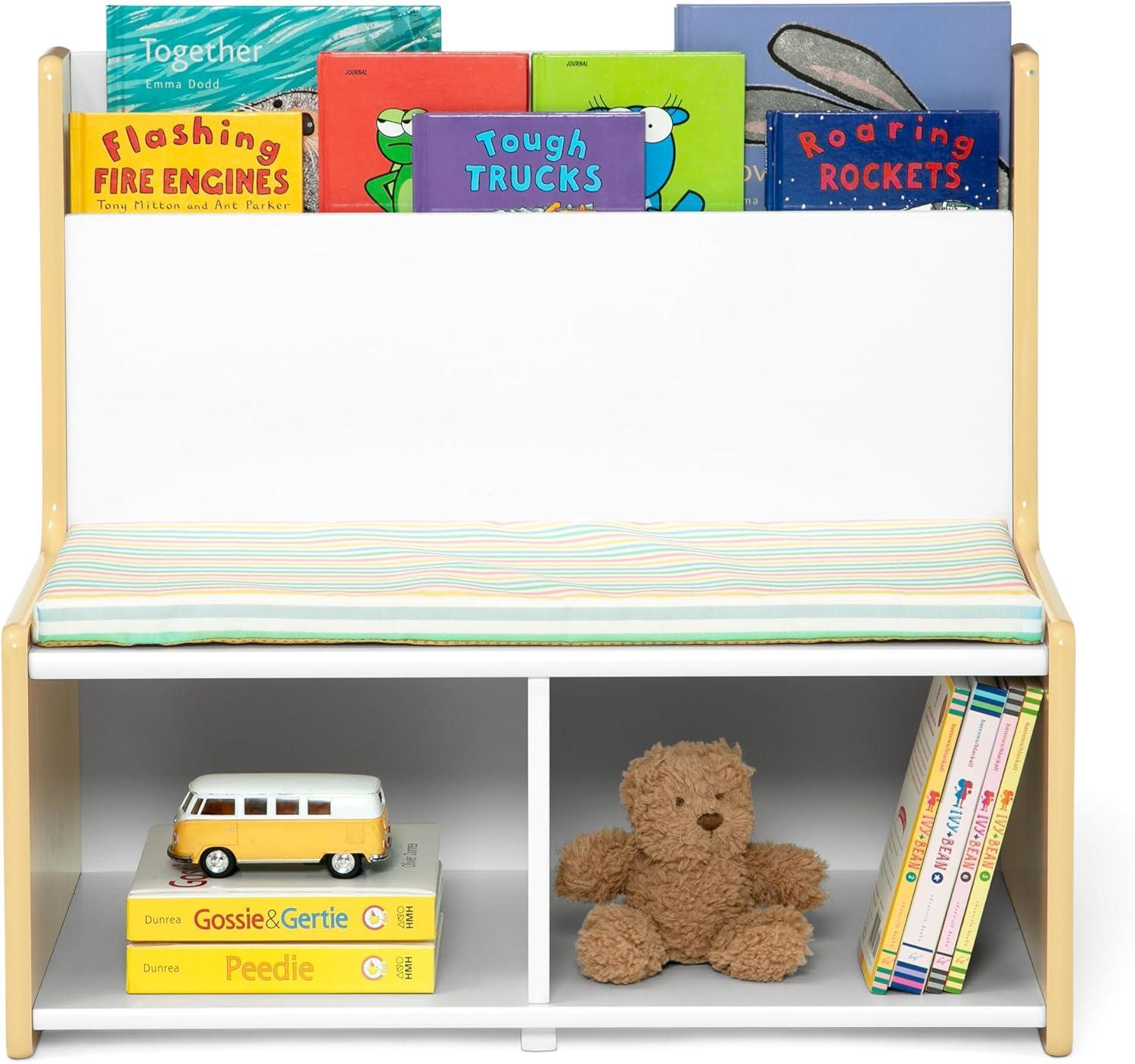 imageDelta Children  GapKids Reading Nook with Padded Bench  Greenguard Gold Certified PastelPastel