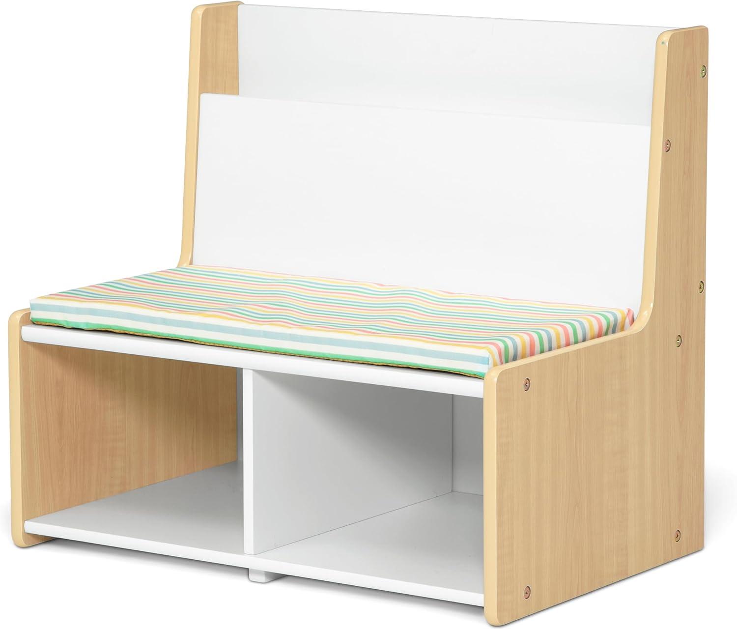 imageDelta Children  GapKids Reading Nook with Padded Bench  Greenguard Gold Certified PastelPastel